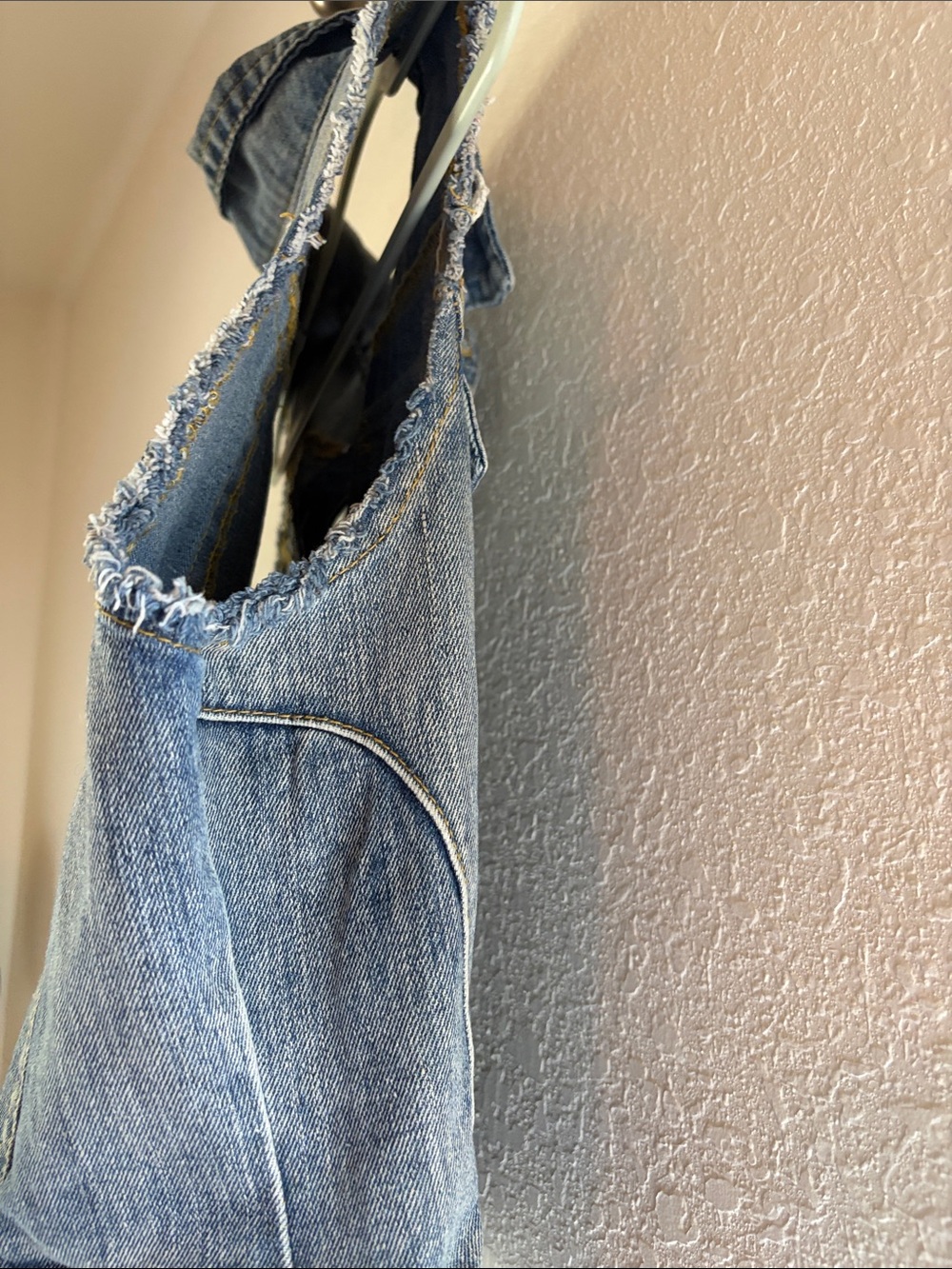 Denim Vest with Lace Details - Picture 5 of 7